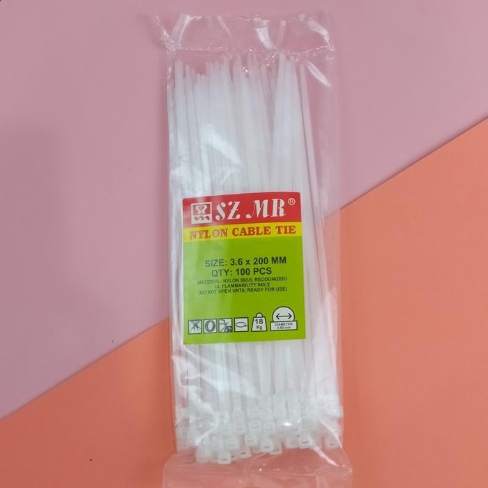 

TERLARIS KABEL TIES 40 CM ,30 CM, 20 CM,10 CM - PUTIH & HITAM READY STOCK