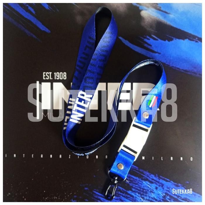 

TERMURAH LANYARD TALI ID CARD INTERMILAN READY STOCK