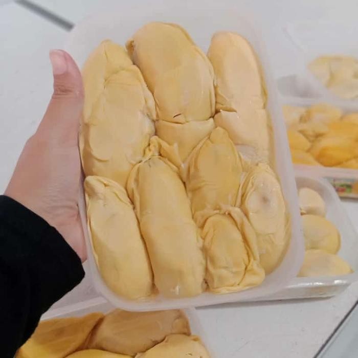 

ASLI Durian Kupas Nias Durian Kupas Frozen 900g READY STOCK