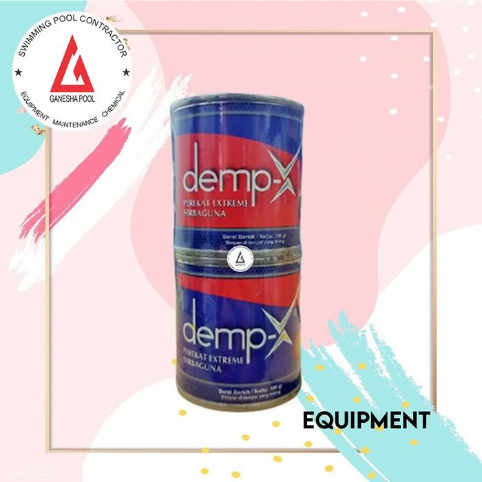 Lem Keramik Kolam Renang DEMP X Perekat Keramik Tanpa Kuras Air Kolam