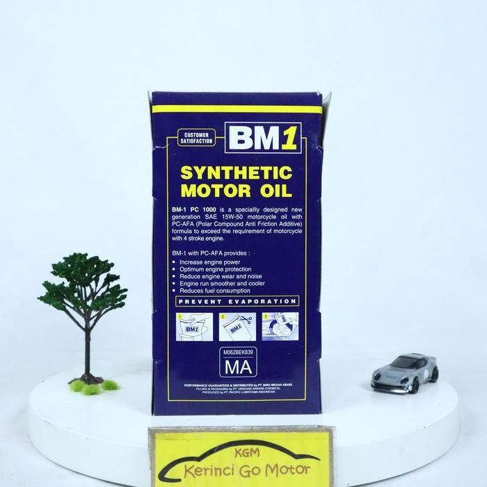 OLI BM 1 15W-50 PC-1000 SYNTHETIC 1L - OLI MOTOR BM1 PC1000 15W50 IL