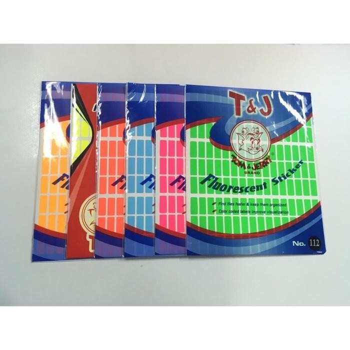 

LABEL TOM JERRY WARNA (FLUORESCENT) 112