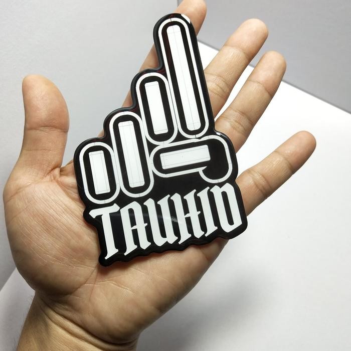 

stiker tauhid satu jari