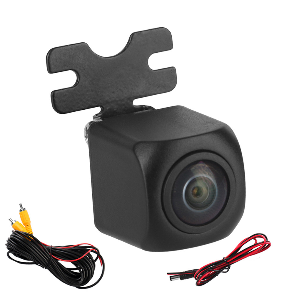 720P Mini Car Night Vision 170° Car Rear View Camera Universal Wide Angle Backup Camera Fisheye Park