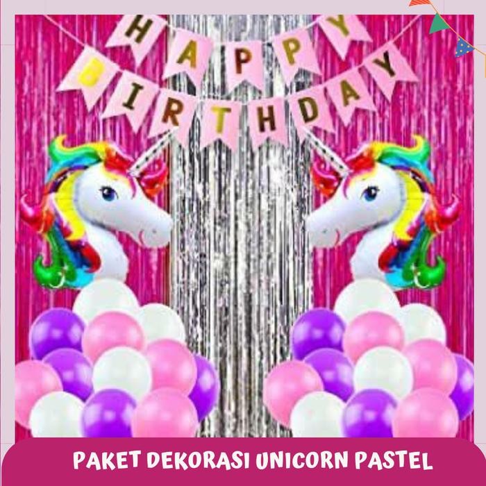 

Terlaris Paket Dekorasi Ulang Tahun Unicorn Jumbo #2 Balon SALE