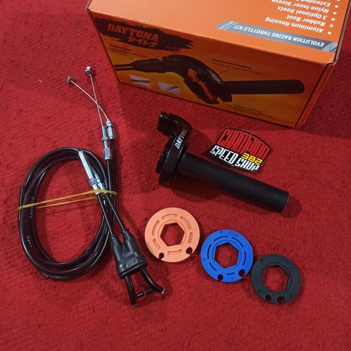 GAS SPONTAN DAYTONA EVOLUTION 2 KABEL NINJA 250 250R KARBU Z250 Z 250