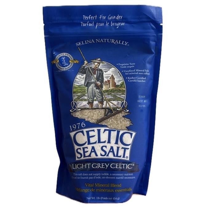 

Selina Naturally Celtic Sea Salt Light Grey Celtic 454g Laut Red Terbaik untuk Grinder