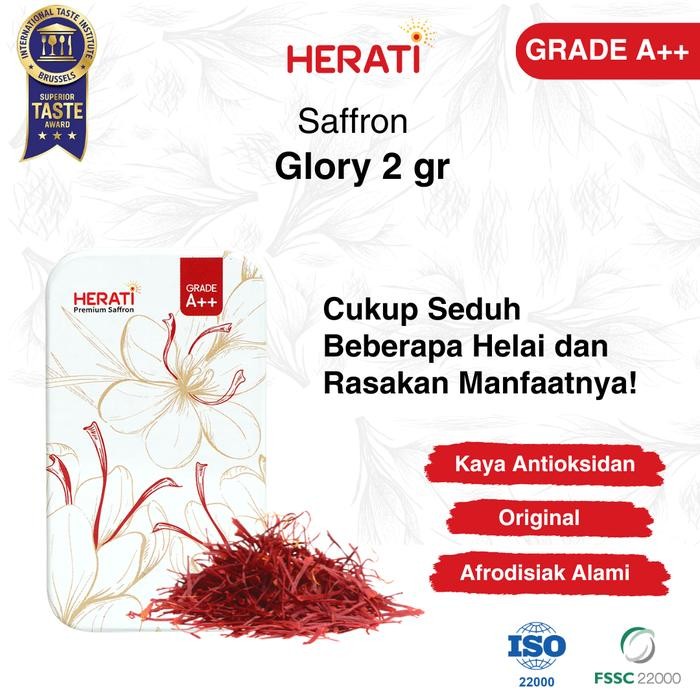 

Herati Saffron Afghanistan I Saffron Glory 2 gr Bunga Safron Grade A++ Premium Asli 100% Original