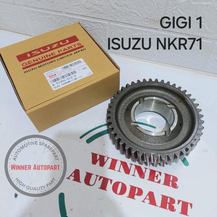 GIGI TRANSMISI 1 GIGI 1 ISUZU NKR71 ELF NKR 71 8-97350-010-0