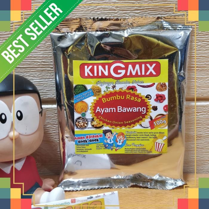 

HV558 Bumbu Tabur Rasa Ayam Bawang Kingmix 100gr TERBAIK