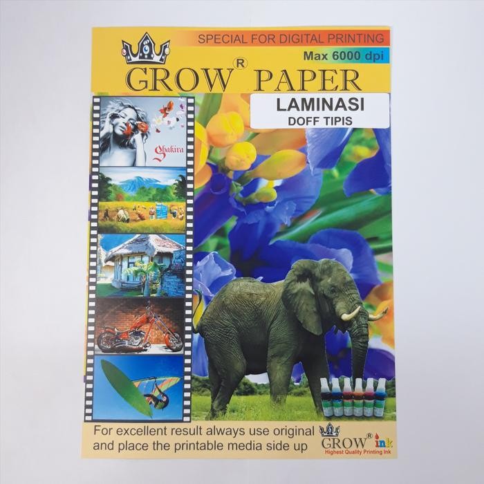 

Laminasi Dingin A4 Glossy atau Doff Tipis