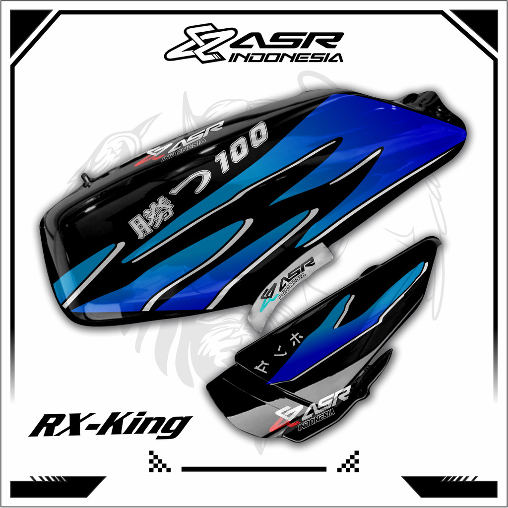 STRIPING RX KING VARIASI WIN100