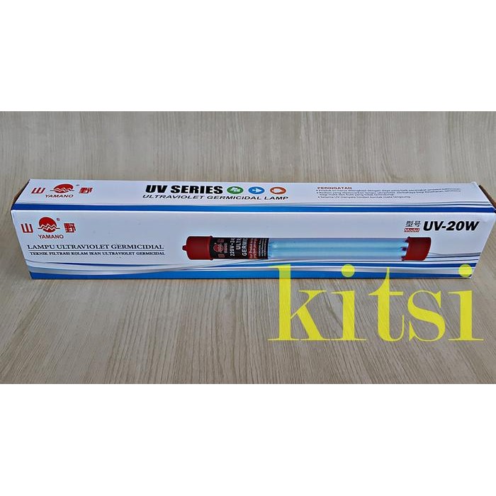 LAMPU UV YAMANO 20 WATT / UV CELUP RENDAM KOLAM AQUARIUM - UV YM 20 W
