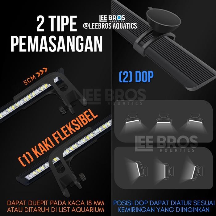 LAMPU LED AQUARIUM FULL SPECTRUM / LAMPU LED AQUASCAPE 75 - 120 CM