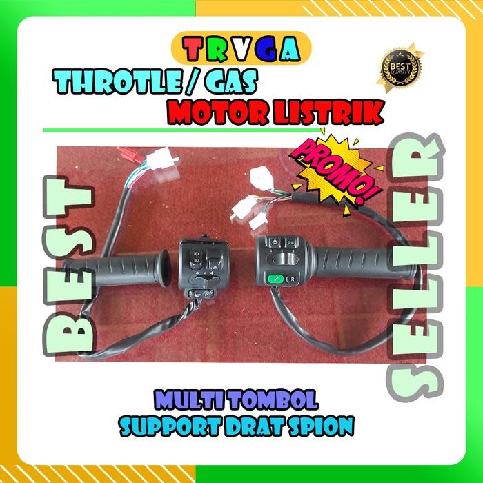 Throttle /Gas Motor Listrik Multi Tombol