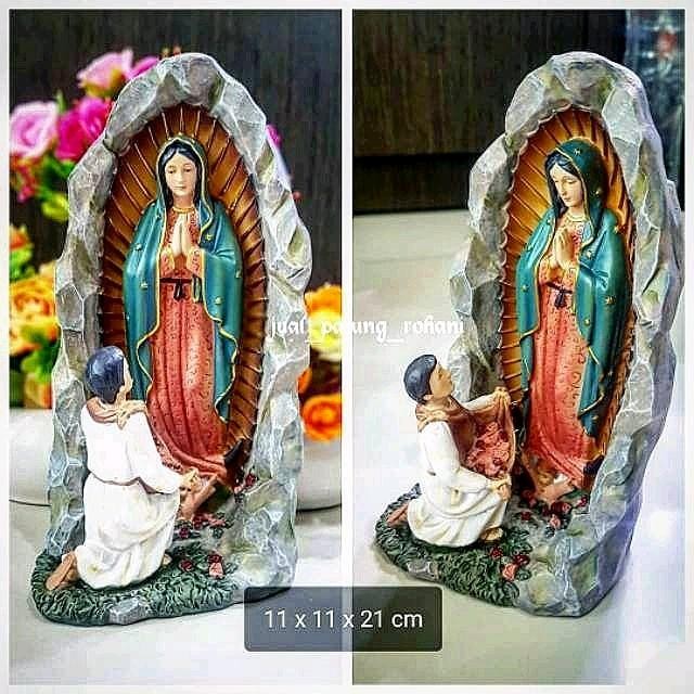 Patung Maria Guadalupe dan anak *