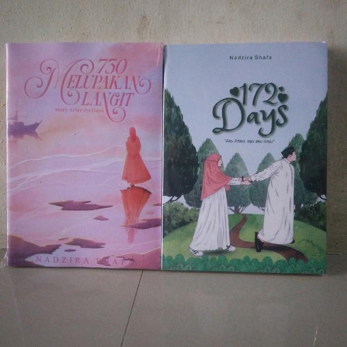 Paket 2 Buku ( Novel 730 Melupakan Langit dan Novel 172 Days ) *