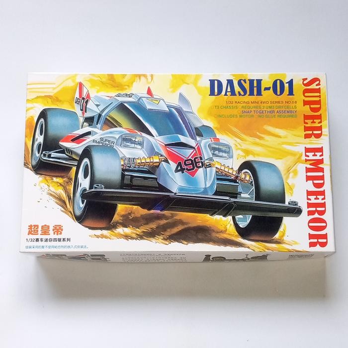 Mini 4WD Merk DD / Ruize : Dash 01 Super Emperor