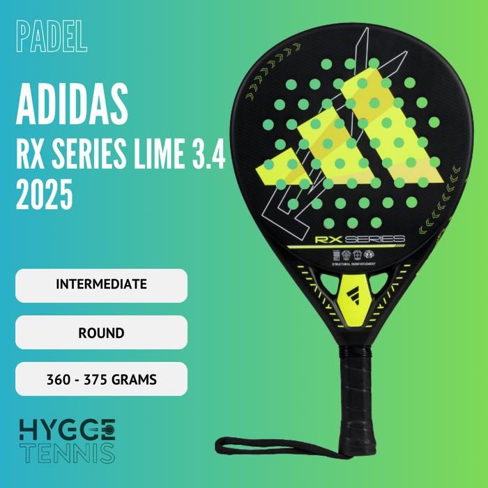 ADIDAS RX SERIES LIME 3.4 (2025) - Raket Padel