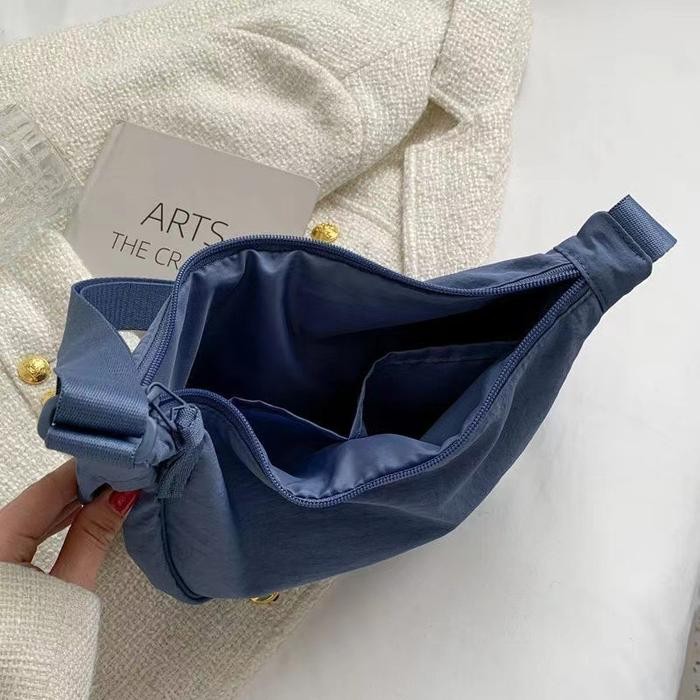 

GV300 Tas Kanvas Fashion Tahan Air Nilon Tas Kurir Wanita Tas Selempang Tas Bahu Tas Selempang STOK