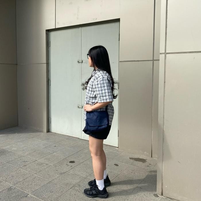 

BS564 RUSTTLE ARCH - SMALL FLAP MESSENGER BAG / TAS SELEMPANG PRIA WANITA KANVAS / SLING BAG KANVAS