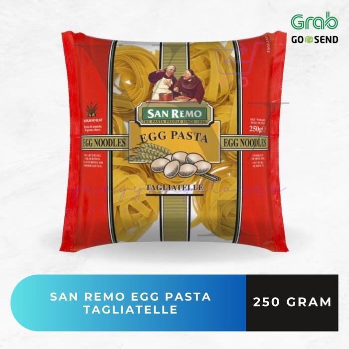 

San Remo Pasta Tagliatelle Egg Noodle 250 Gram