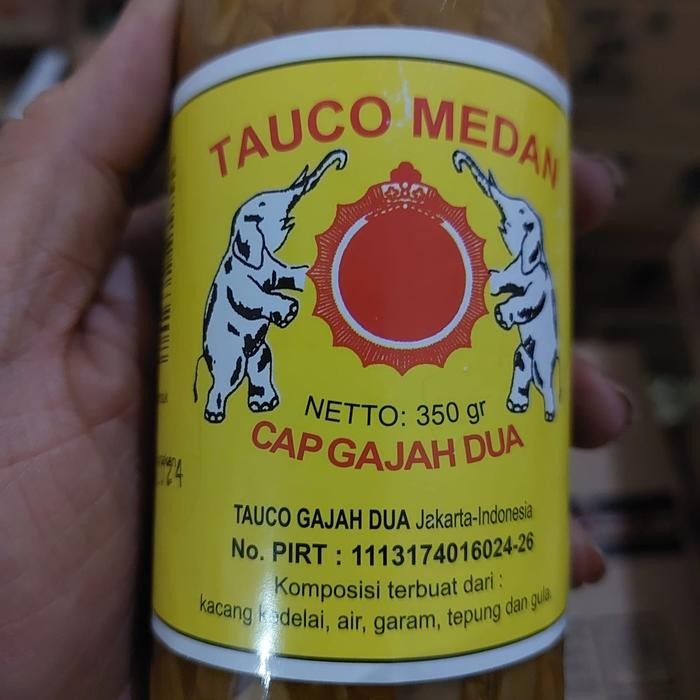 

Tauco Asli Cap Gajah Dua Medan 350 Gram