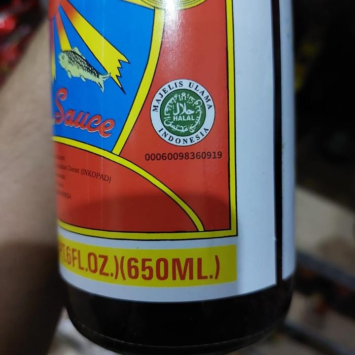 

[Botol] Kecap Ikan Matahari / Fish Sauce Tts 650 Ml