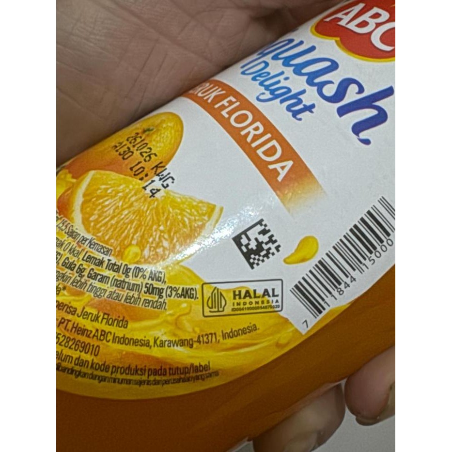 

Sirup Abc Squash Delight Jeruk / Leci 460 Ml