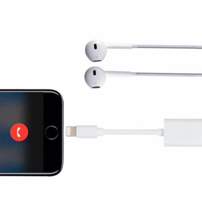 Converter Iphone 7 8 X Lightning To Double Lightning Y Cable