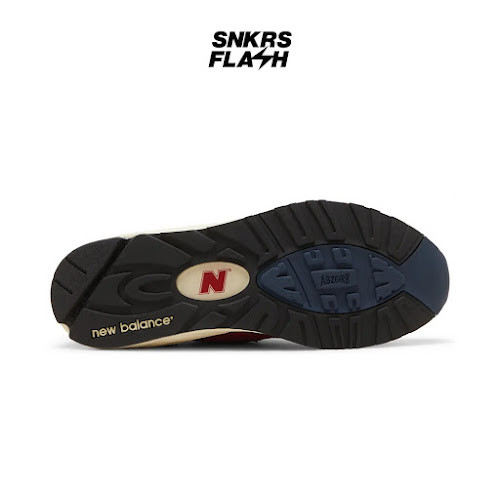 NEW BALANCE 990 V2 MADE IN USA CHRYSANTHEMUM NAVY Sepatu Sneakers Unisex - M990AD2 - Size 45