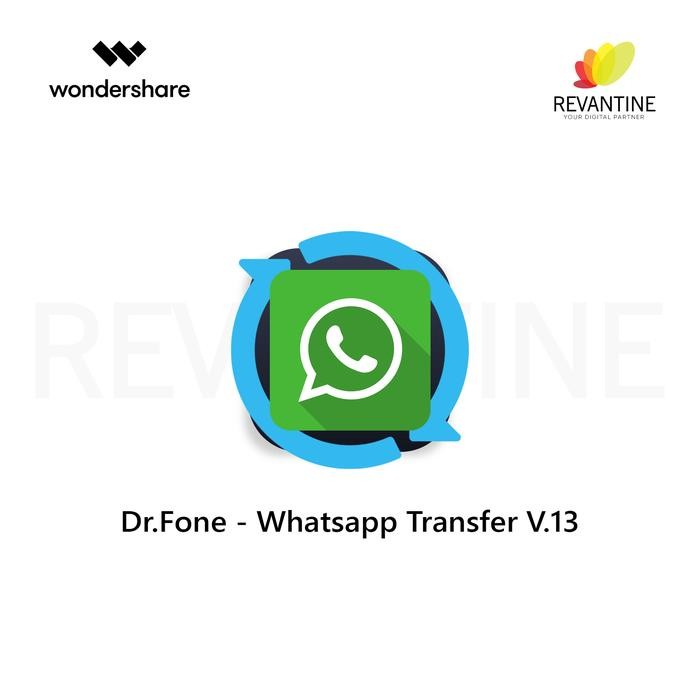 Terlaris Wondershare DrFone Dr Fone Whatsapp Transfer - Android dan iOS SALE
