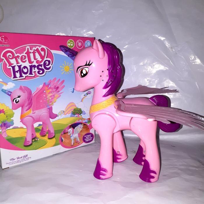 Mainan Kuda Pony Bisa Jalan / Pretty Pony Horse