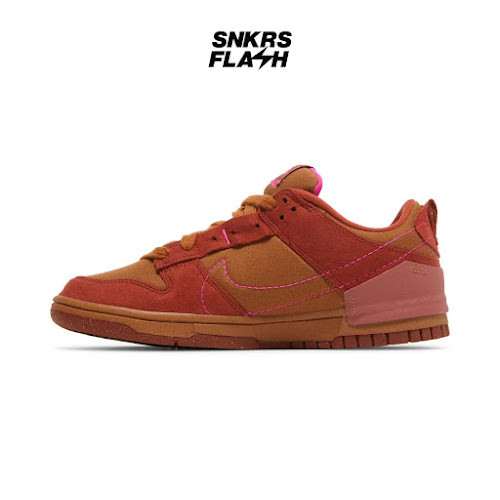 NIKE DUNK LOW DISRUPT 2 DESERT BRONZE Sepatu Sneakers Wanita - DH4402200 - Size 43