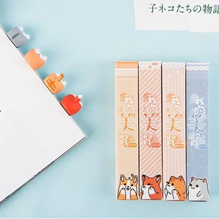 

Pembatas Buku Funny 3D Cat Bookmark Kucing Cute Lucu
