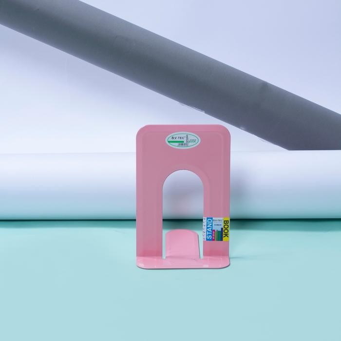 

Pembatas Buku Besi Penahan Buku Besi Vtec 2Pcs