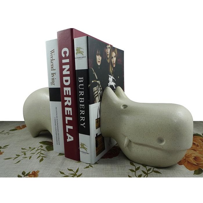 

Pengganjal Buku/Book End/Pembatas Buku Kuda Nil