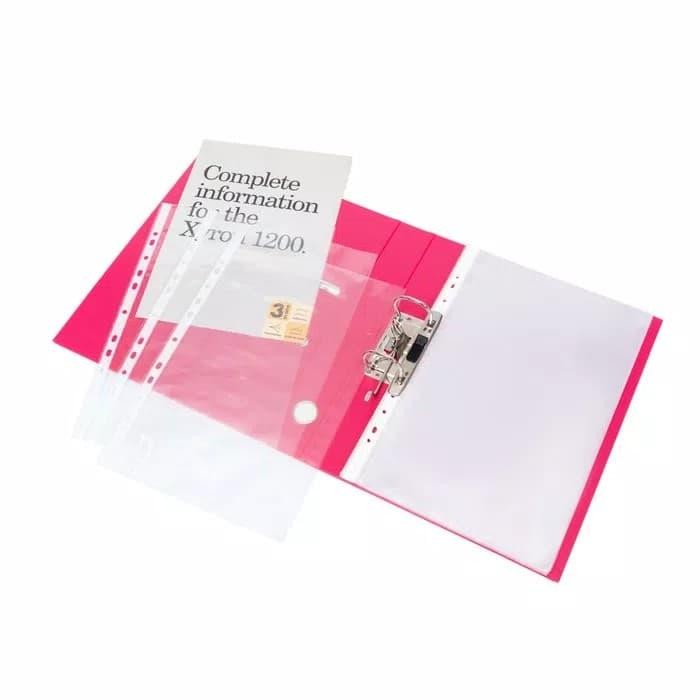

Pp Pocket / Sheet Protector Uk Folio Bantex 8843 Isi 100 Lb
