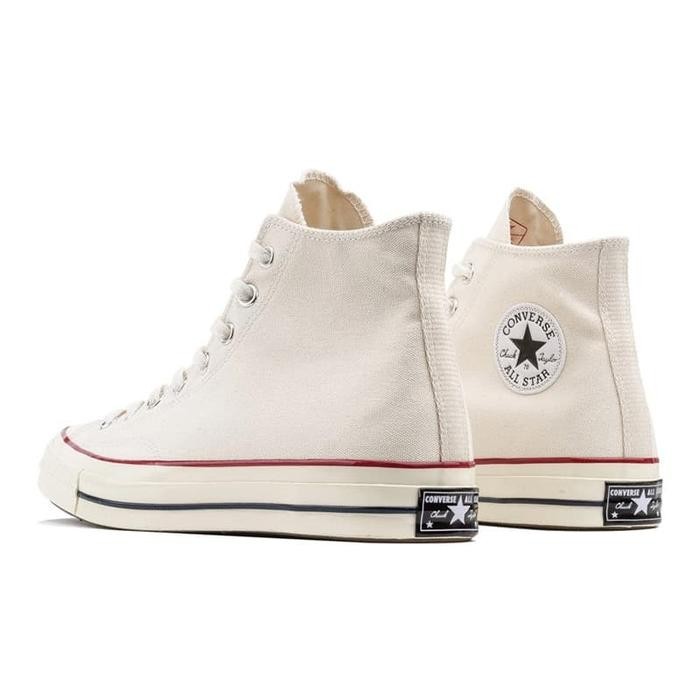 Sepatu Converse Chuck Taylor 70s HI Parchment Egret 162053C
