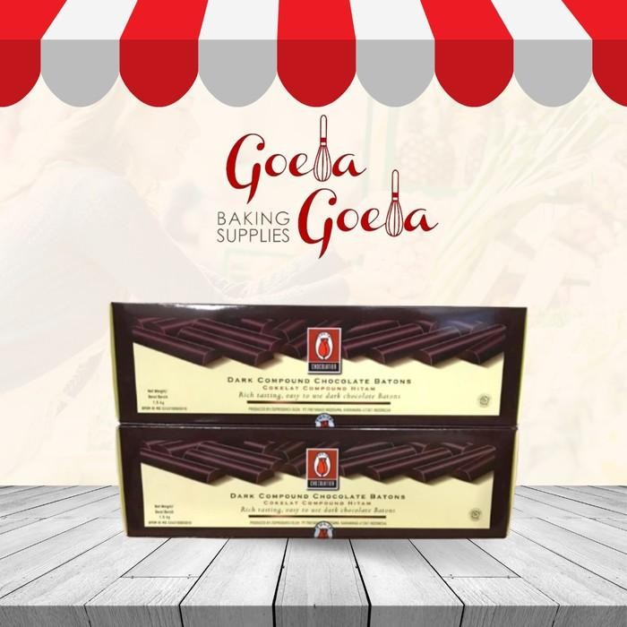 

Tulip Dark Compound Chocolate Batons / 1.5 Kg / 500 Gr / 250 Gr