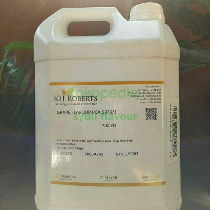 

Perisa Grape Original Flavour 500 Gr