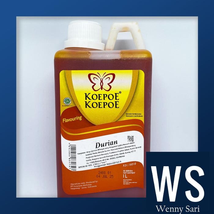 

Pasta Durian Kupu - Kupu 1 L