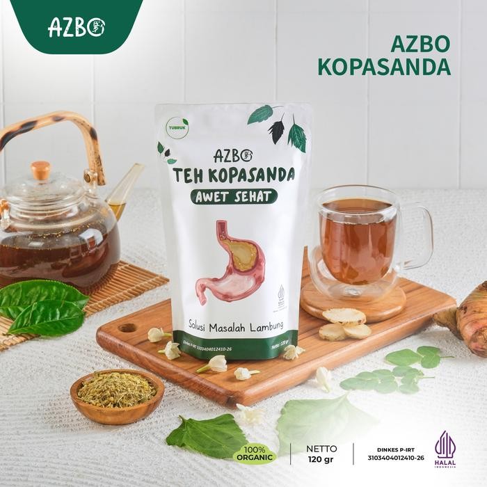 

Lecy.store2 Teh Herbal Daun Kopasanda AZBO Produk Minuman Tea Alami Menjaga Kesehatan Lambung 1 Pcs