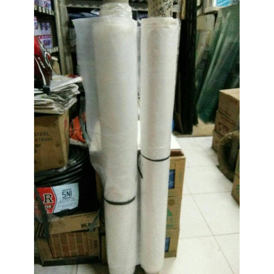 PLASTIK COR BENING PE TEBAL 0,6 MM LEBAR 1 METER (2 LAPIS)