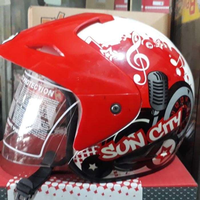 Terlaris - Kaca Helm Bmc Sun City