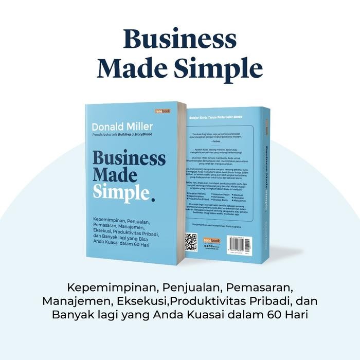 

SALE !!! RENEBOOK - BUSINESS MADE SIMPLE DONALD MILLER - BUKU MOTIVASI BISNIS UNTUK STRATEGI