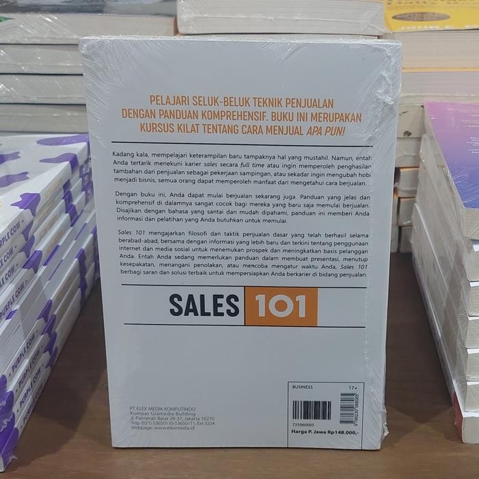 

SALE !!! BUKU SALES 101 : SEBUAH PANDUAN PENTING TENTANG CARA BERJUALAN BY WENDY CONNICK READYY