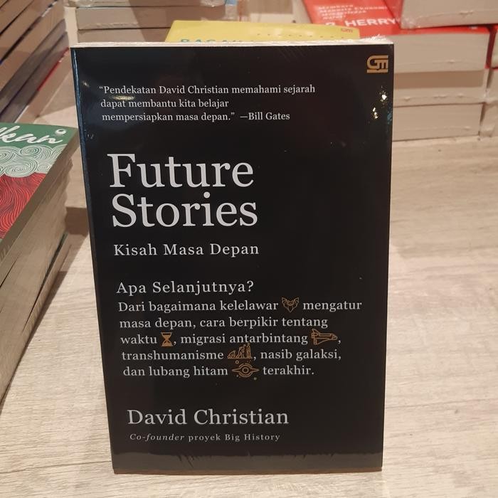 

SALE !!! BUKU FUTURE STORIES KISAH MASA DEPAN BY DAVID CHRISTIAN READYY