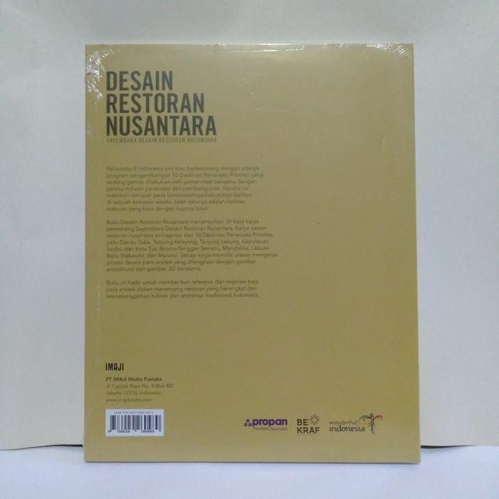 

SALE !!! ORI SAYEMBARA DESAIN RESTORAN NUSANTARA BY PROPAN IMAJI MEDIA PUSTAKA READYY