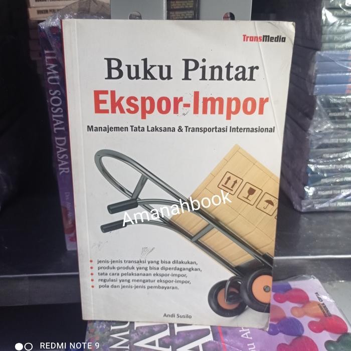 

SALE !!! BUKU PINTAR EKSPOR DAN IMPOR MANAJEMEN TRANSPORTASI INTERNASIONAL READYY